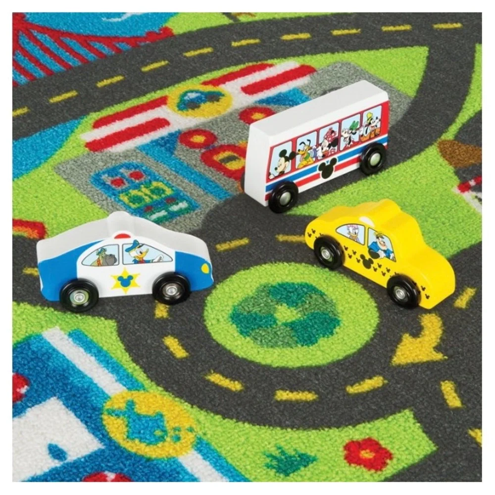 Mickey Mouse City activity rug set ages 3+ - Picture 3 of 4